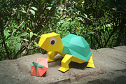 DIY Tortoise - 3d papercraft, a Templates & Theme by PAPER amaze (Thumbnail 1 of 3)