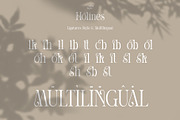 Holines Display Serif Typeface, a Serif Font by Alfinart (Thumbnail 5 of 10)