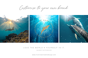 Dolphin Logo Vectors & Foil Overlays, a Branding & Logo Template by Illumineer Media & Design (Thumbnail 2 of 9)