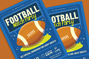 Football Watch Party Flyer, a Flyer Template by Gumico Studio. (Thumbnail 3 of 3)