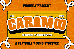 Caramoo – Playful Round Font