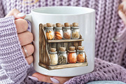 Autumn Cottagecore Clipart, an Illustration by CraftArtStudio (Thumbnail 6 of 6)