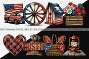 Rustic 4th of July, a Graphic by Artnoy (Thumbnail 2 of 5)