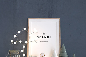 Scandi - Christmas Decoration Set 01