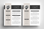Resume Template 4 Pack | CV Template, a Resume Template by Refinery Resume Co. (Thumbnail 2 of 3)