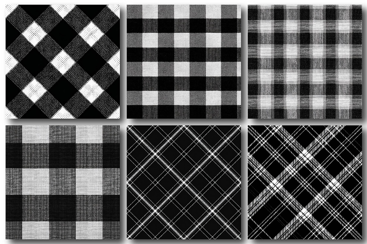 Black White Chec Patterns, an Illustration by DreamPrint404 (Photo 4 of 4)