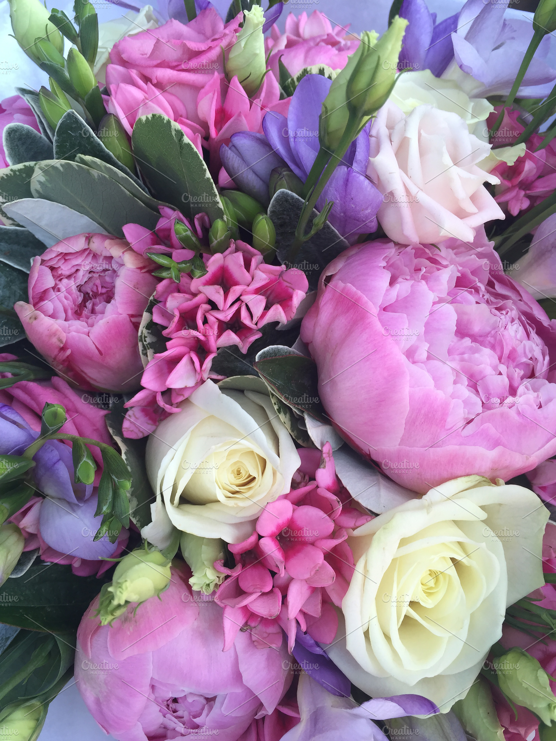 Beautiful Wedding Flower Bouquet, a Nature Photo by Kohl + Cole