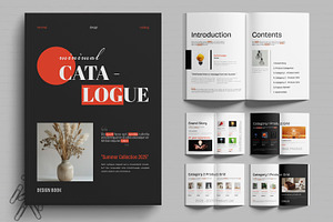 Modern Product Catalog Design Layout, a Brochure Template by MightyDesign