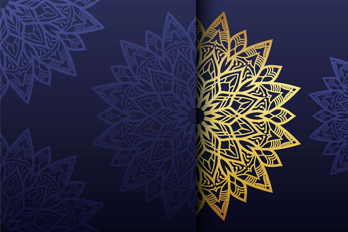 560+ Mandala Design Mega Collection, a Decorative Illustration by NJ Himel (Photo 239 of 289)
