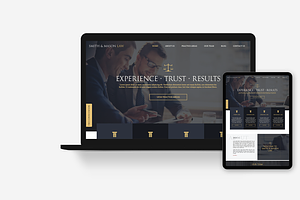 Law Firm Website Template