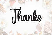 Autumn | Script Font, a Handwritten Font by Scratchones (Thumbnail 9 of 9)
