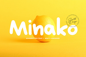 Minako, a Slab Serif Font by Scratch Design