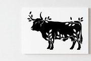 Rustic Highland cow wall art design, an Illustration by Amazin_art (Thumbnail 9 of 40)