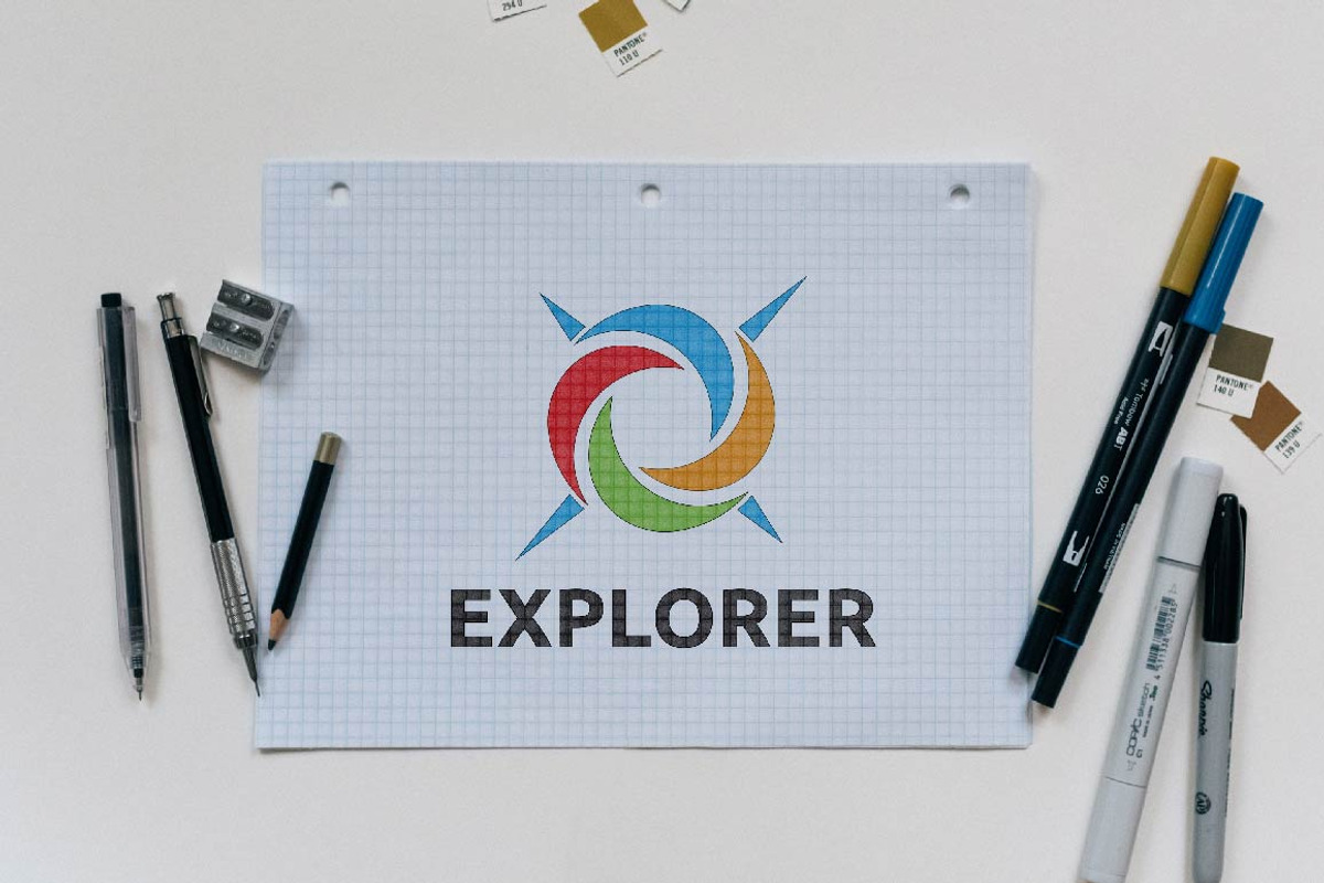 Circular Compass Direction Logo, a Branding & Logo Template by jongcreative (Photo 3 of 4)