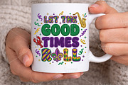 Preppy Mardi Gras PNG, an Illustration by Canvas Craft (Thumbnail 3 of 6)