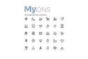 My Icons, an Outline Icon by Andrew Kras Design (Thumbnail 31 of 38)