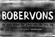 Bobervons hand drawn font, a Handwritten Font by Anna Ozerina (Thumbnail 1 of 3)