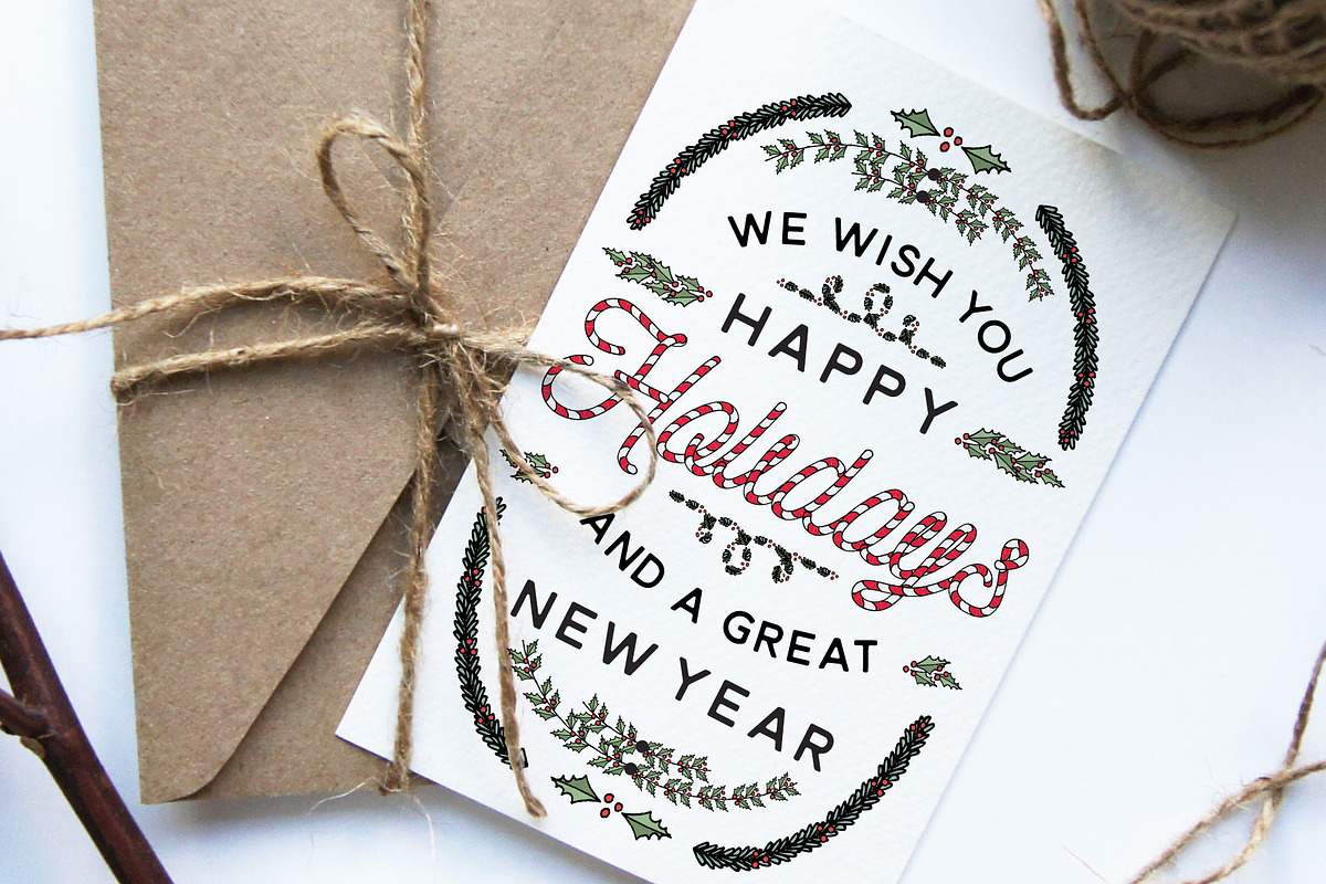Christmas Illustrator Brush Pack, a Brush Add-On by MarkieAnn Creative (Photo 4 of 6)