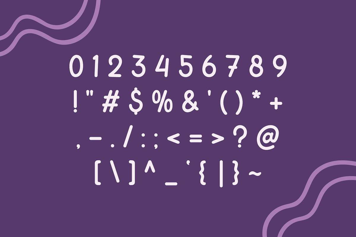 Qubiqu - Cute Handwritten Font, a Handwritten Font by Pikgura (Photo 3 of 6)