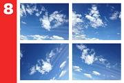 8 Cloud Textures, a Texture Graphic by Riccardo Anelli (Thumbnail 3 of 3)