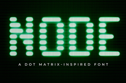 NODE, a Sans Serif Font by Loudoun Design Co.