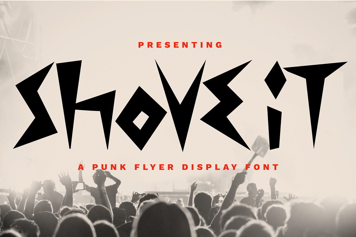 Shove It, a Handwritten Font by Loudoun Design Co. (Photo 1 of 6)