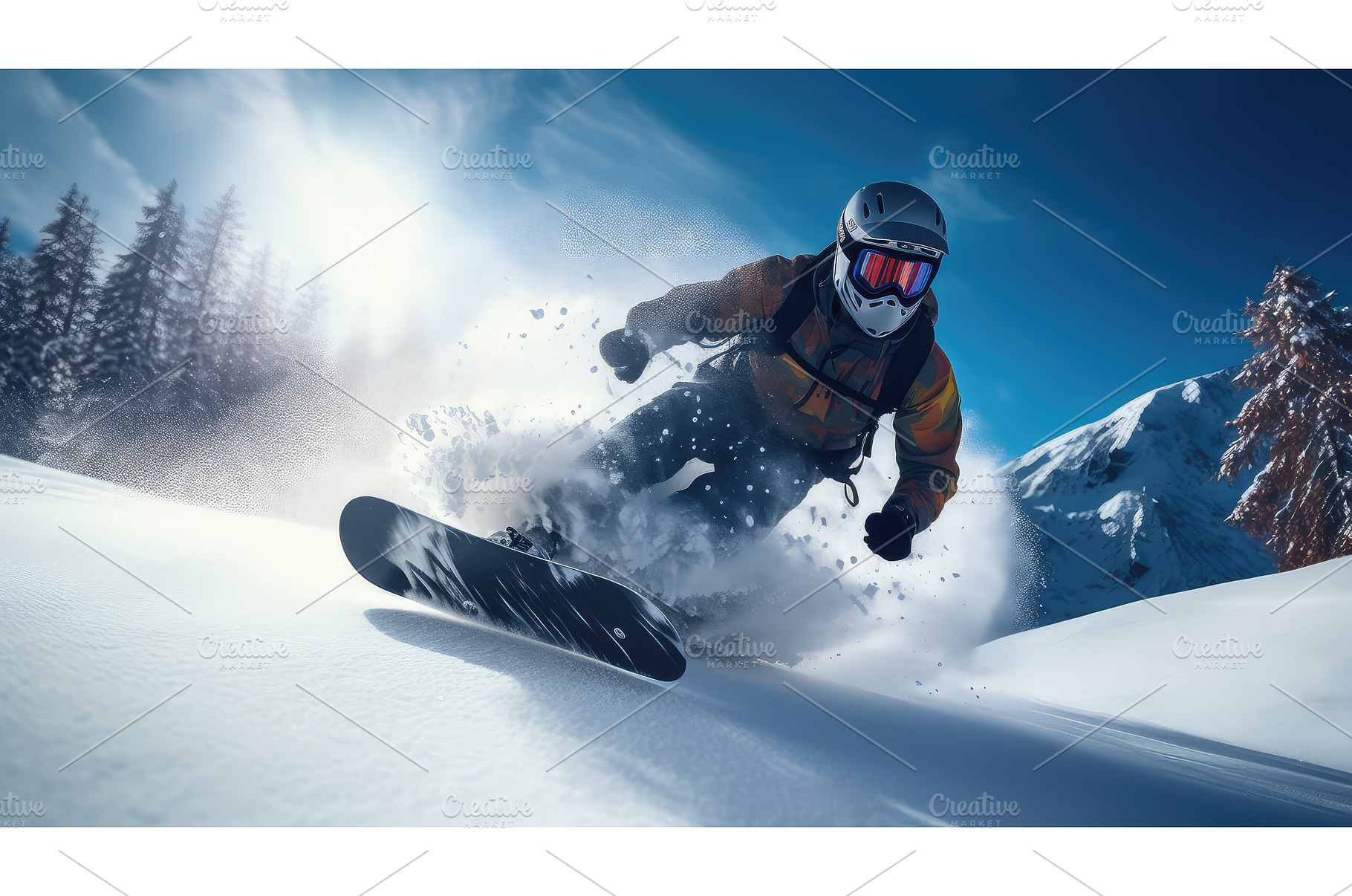 surfing action sport background ai, a Sports & Recreation Photo by pikepicture