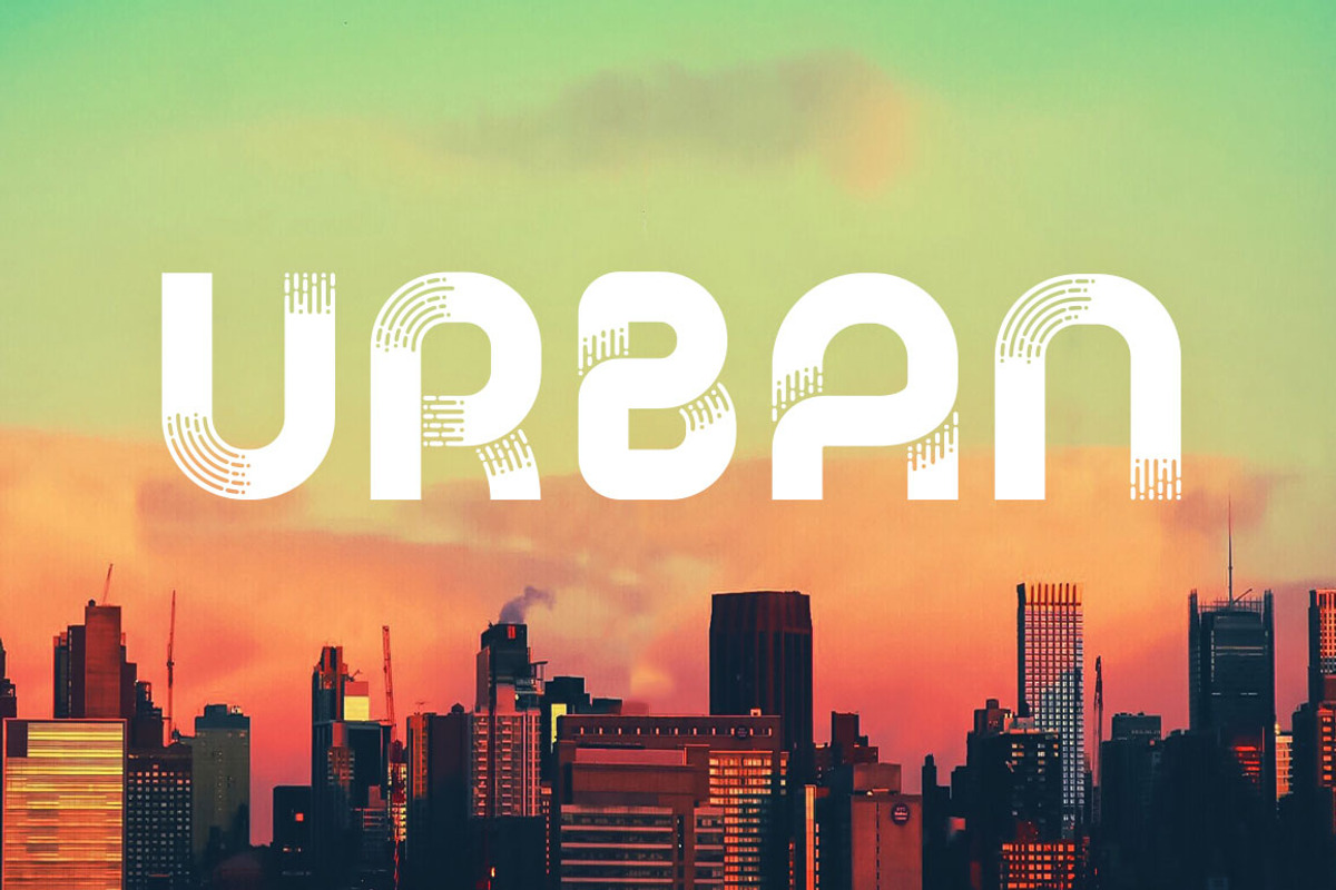 Nebula - A Liquid Style Font preview 4