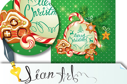 New Year Holiday greeting Card, a Card Template by Lian-art