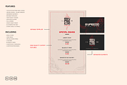 Sushi Bar Menu and Branding Mockup, a Books & Magazine Mockup by Catkie - Digital Art (Thumbnail 3 of 14)