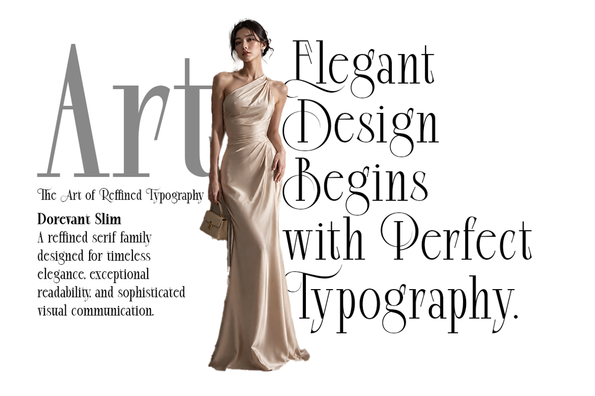 Dorevant, a Serif Font by artisans (Photo 4 of 8)