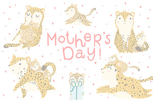 Mother's Day - leopard set