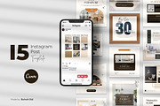 Furniture Instagram Post Canva, a Social Media Template by Boinah Studio (Thumbnail 1 of 6)