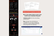 Systeme Dark Red Evergreen Webinar, a Landing Page Template by Hayley's Digital Hub (Thumbnail 5 of 10)