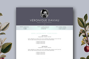 3 Page Resume Template For Word