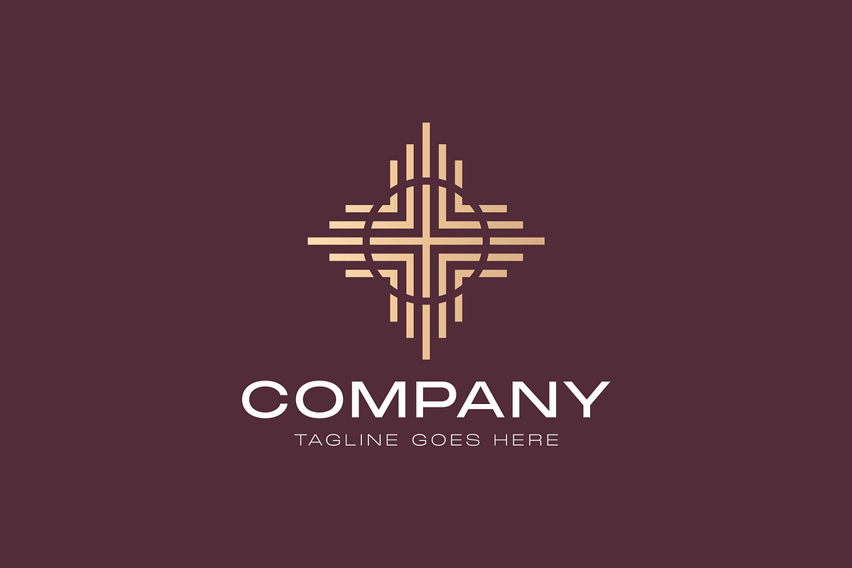 Elegant Geometric Gold Logo, a Branding & Logo Template by Signatoro (Photo 4 of 4)