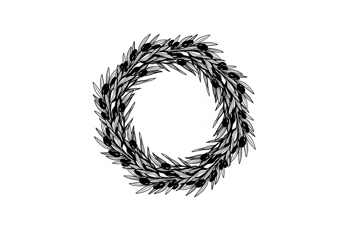 Floral Wreath Circle SVG Bundle, an Illustration by Creativeshirt (Photo 11 of 51)
