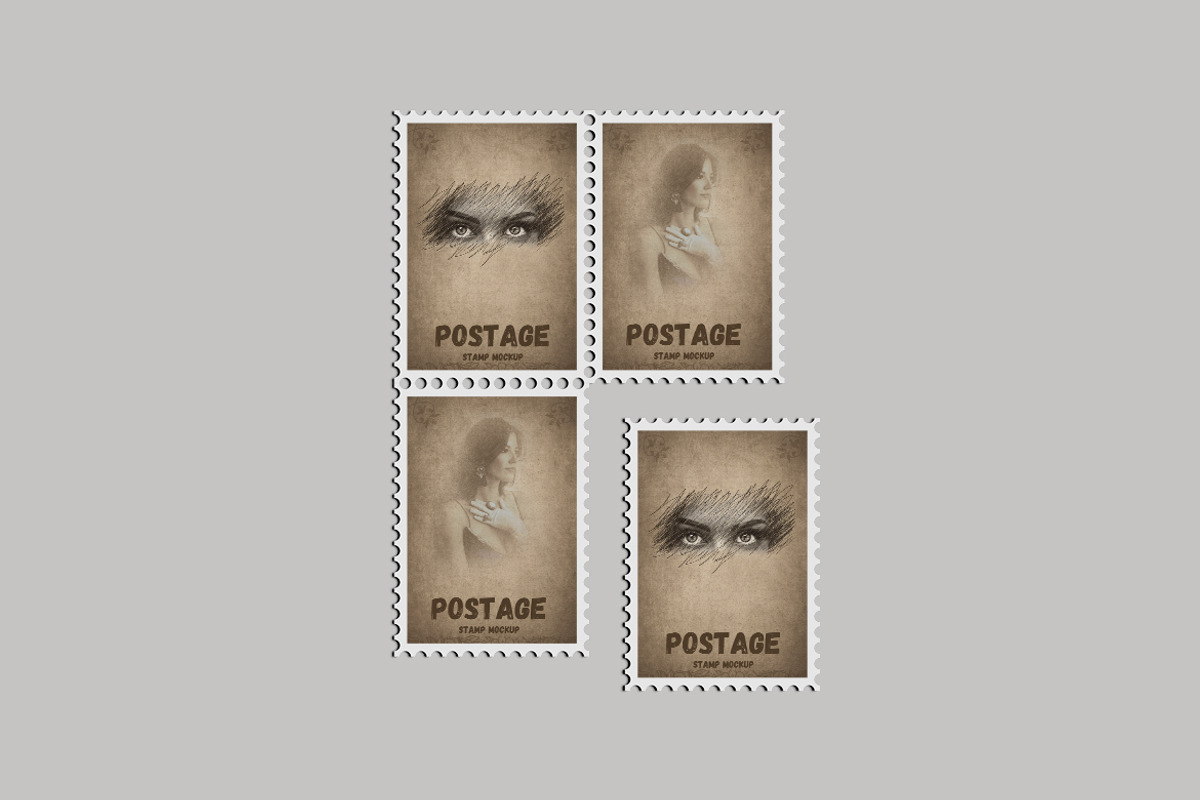 Postage Stamp Mockup, an Advertising Mockup by Creative_A23 (Photo 4 of 4)