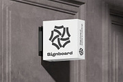 Signboard Square Mock-up, an Advertising Mockup by zippypixelstudio (Thumbnail 13 of 15)