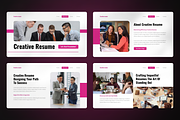 Creative Resume Presentation Keynote, a Presentation Template by SquidPixey (Thumbnail 2 of 7)