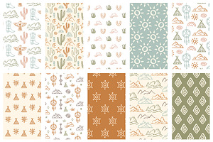 Western Bundle Clipart And Patterns