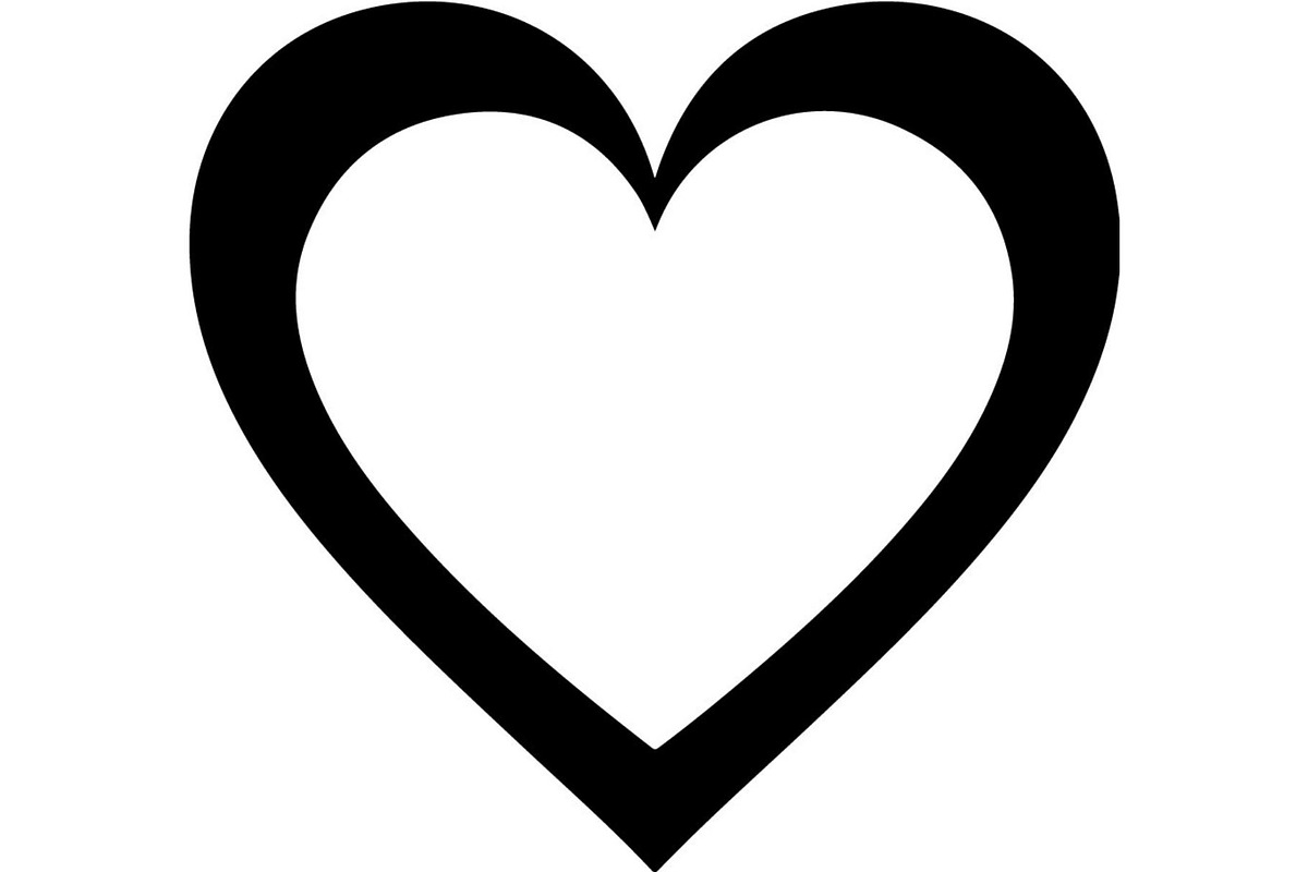 Heart Outline Silhouette, an Object Graphic by Creativeshirt (Photo 9 of 19)