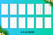 Editable 2023-2024 pocket planner, a Stationery Template by Designmela01 (Thumbnail 2 of 3)