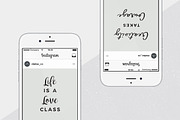 Handwriting Quotes Social Media Kit, a Social Media Template by Viaduc (Thumbnail 6 of 6)