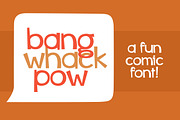 Bang Whack Pow, a Font by Brittney Murphy Design (Thumbnail 1 of 3)