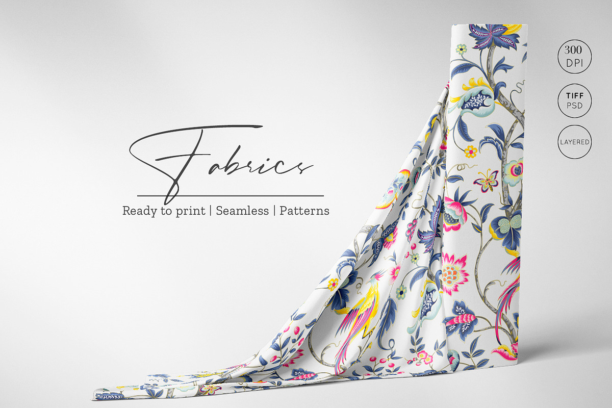 Jacobean Glamour Pattern Set!, a Pattern Graphic by Pink Linen (Photo 8 of 9)