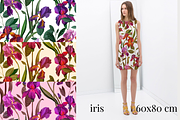 Iris Floral, Luxury Patterns, a Pattern Graphic by lukodje (Thumbnail 6 of 6)