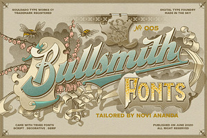 NS BULLSMITH Fonts