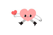 Valentines Day Heart Characters, a Healthcare Illustration by the_myro (Thumbnail 12 of 21)