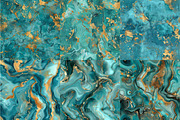 Turquoise Stone Digital Paper, a Texture Illustration by DreamPrint404 (Thumbnail 6 of 7)